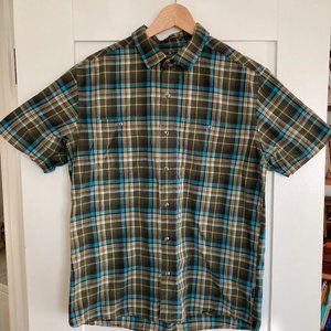 Kühl men's short-sleeved plaid shirt - Medium